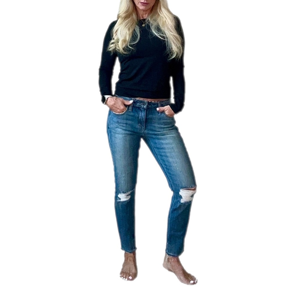 Joe’s The Billie Mid Rise Boyfriend Jeans Size 24